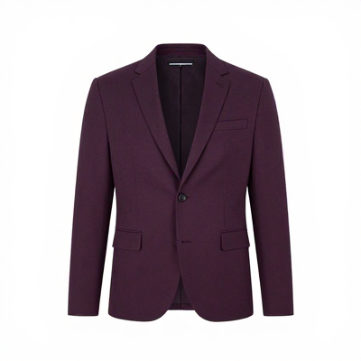 Jaqueta Moderno Roxo 04231