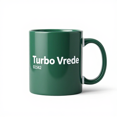 Caneca Turbo Verde 03342