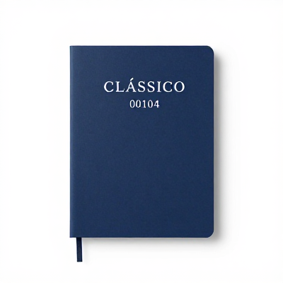 Notebook Clássico Azul 00104