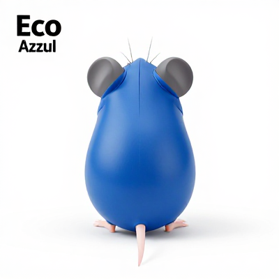 Mouse Eco Azul 01541