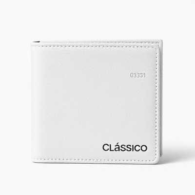 Carteira Clássico Branco 03331