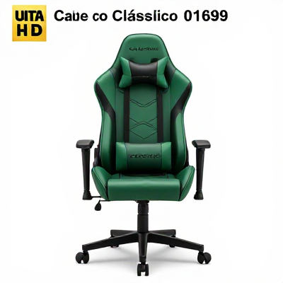 Cadeira Gamer Clássico Verde 01699