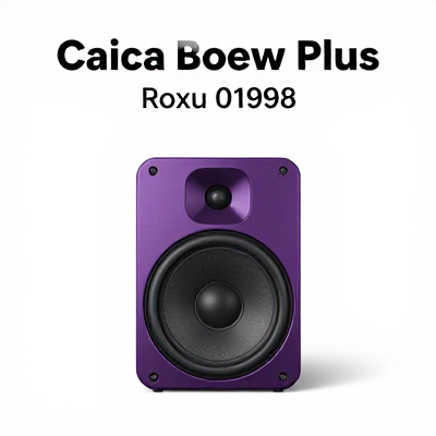 Caixa de Som Plus Roxo 01998