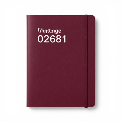 Notebook Vintage Roxo 02681