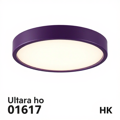 Luminária Moderno Roxo 01617