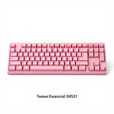 Teclado Essencial Rosa 04531