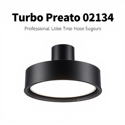Luminária Turbo Preto 02134