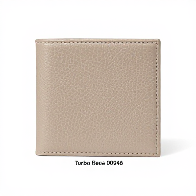 Carteira Turbo Bege 00946