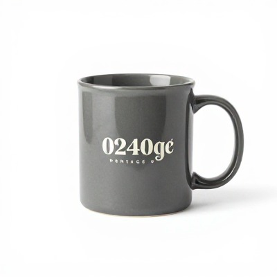 Caneca Vintage Cinza 02400