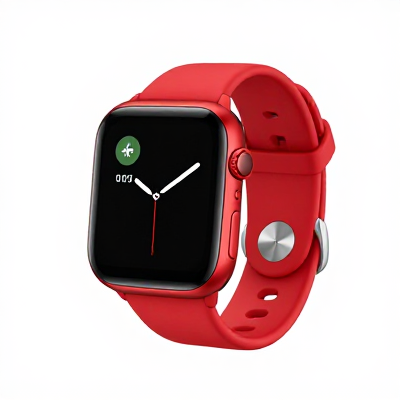 Smartwatch Compacto Vermelho 00989