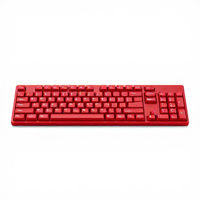 Teclado Slim Vermelho 02446