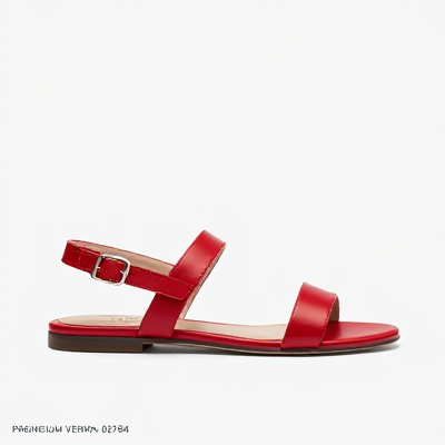 Sandália Premium Vermelho 02784