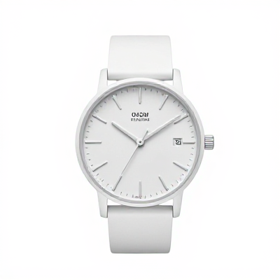 Relógio Slim Branco 04329
