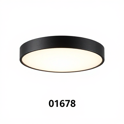 Luminária Moderno Preto 01678