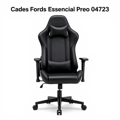 Cadeira Gamer Essencial Preto 04723