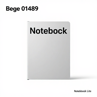 Notebook Lite Bege 01489