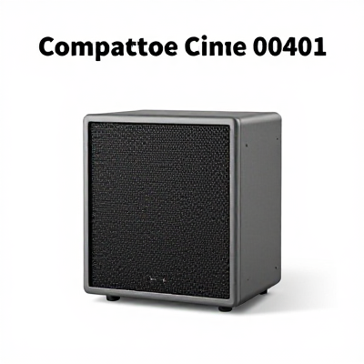 Caixa de Som Compacto Cinza 00401