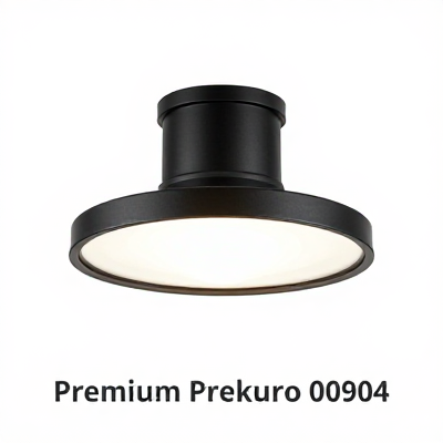 Luminária Premium Preto 00904