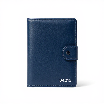 Carteira Vintage Azul 04215
