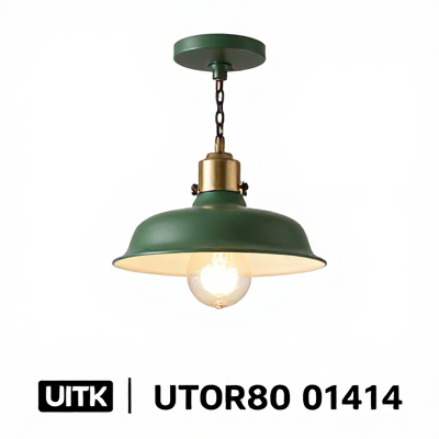 Luminária Vintage Verde 01414