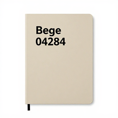 Notebook Moderno Bege 04284