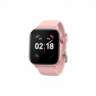 Smartwatch Compacto Rosa 02340