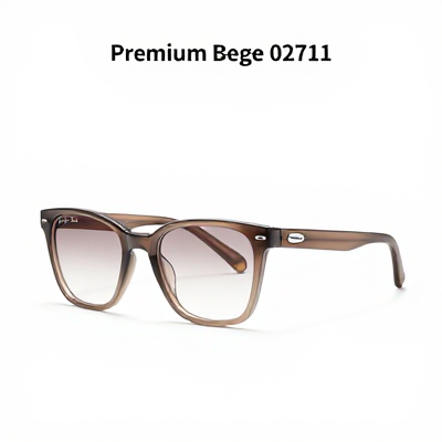 Óculos Premium Bege 02711