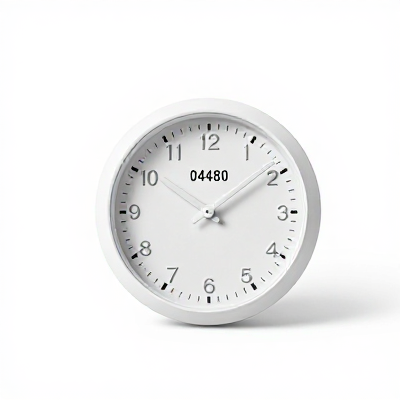 Relógio Compacto Branco 04480