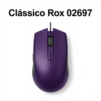 Mouse Clássico Roxo 02697