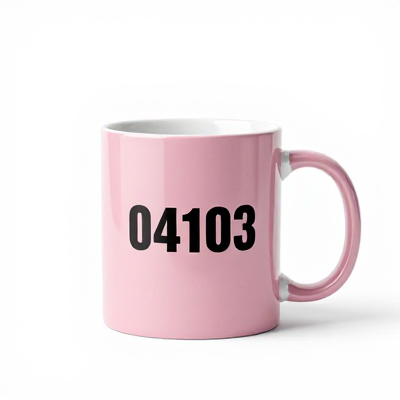 Caneca Moderno Rosa 04103