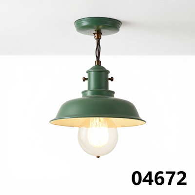 Luminária Vintage Verde 04672