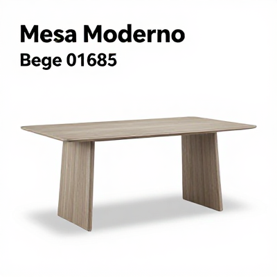 Mesa Moderno Bege 01685