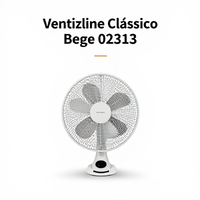 Ventilador Clássico Bege 02313