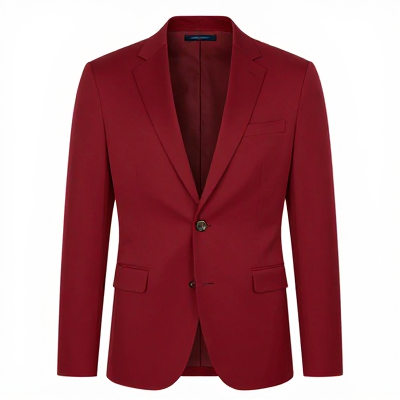 Jaqueta Clássico Vermelho 04403
