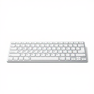 Teclado Slim Branco 00542