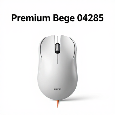 Mouse Premium Bege 04285