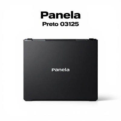 Panela Moderno Preto 03125