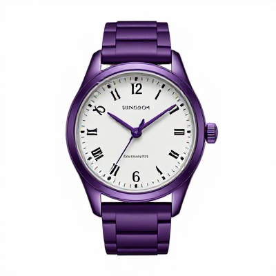 Relógio Vintage Roxo 02458