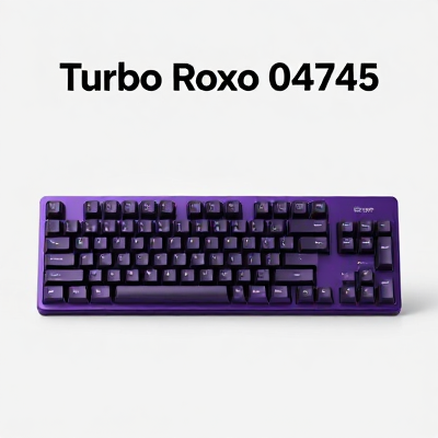 Teclado Turbo Roxo 04745