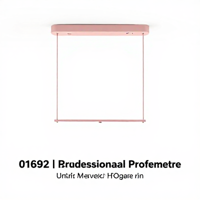 Luminária Slim Rosa 01692