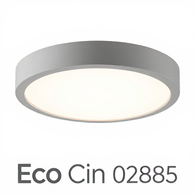Luminária Eco Cinza 02885