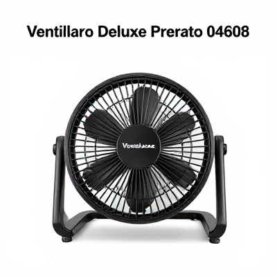 Ventilador Deluxe Preto 04608