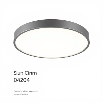 Luminária Slim Cinza 04204