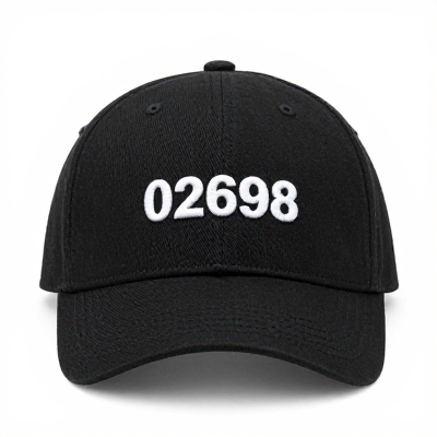 Boné Compacto Preto 02698