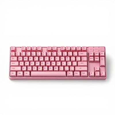 Teclado Eco Rosa 00596