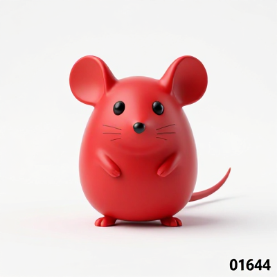 Mouse Slim Vermelho 01644