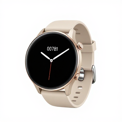 Smartwatch Clássico Bege 00781