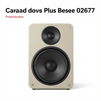 Caixa de Som Plus Bege 02677