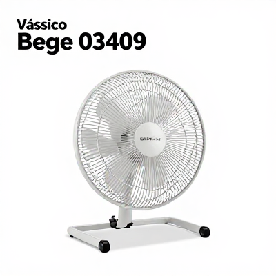 Ventilador Clássico Bege 03409