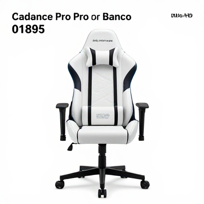 Cadeira Gamer Pro Branco 01895